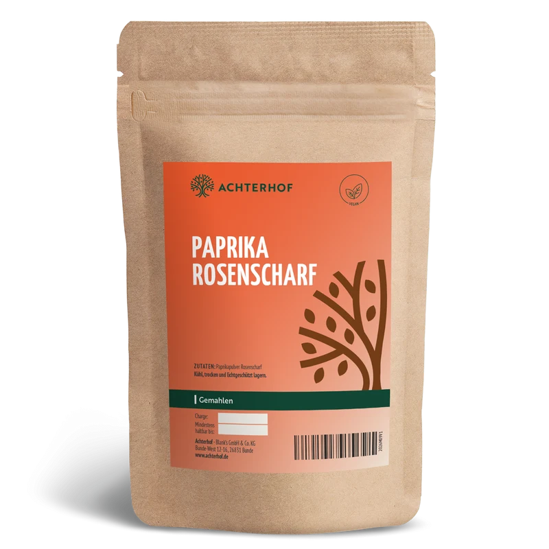 Paprika Rosenscharf gemahlen (500g)