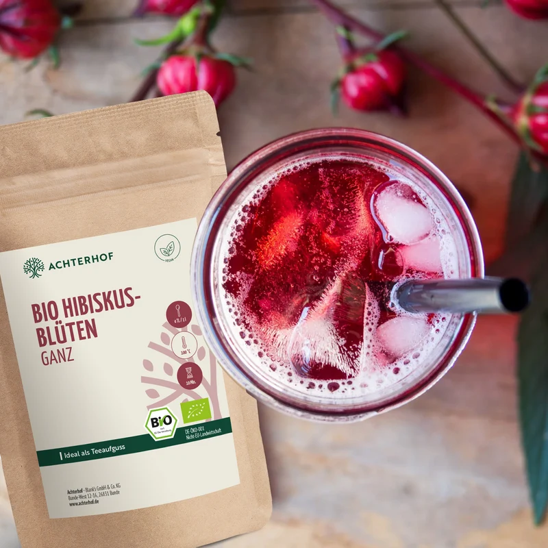 Bio Hibiskusblüten ganz (250g)
