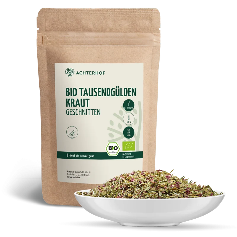 Tausendgüldenkraut geschnitten Bio (100g)