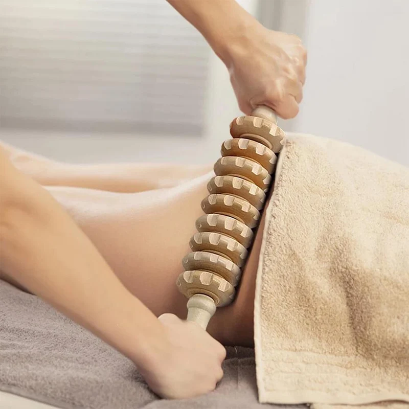 Wooden Exercise Roller