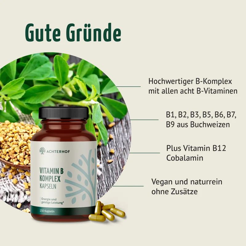 Vitamin B Komplex (150 Kapseln)