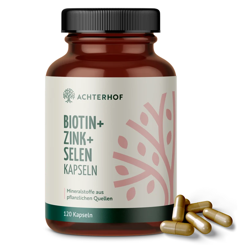 Biotin + Zink + Selen Kapseln (120 Kapseln)