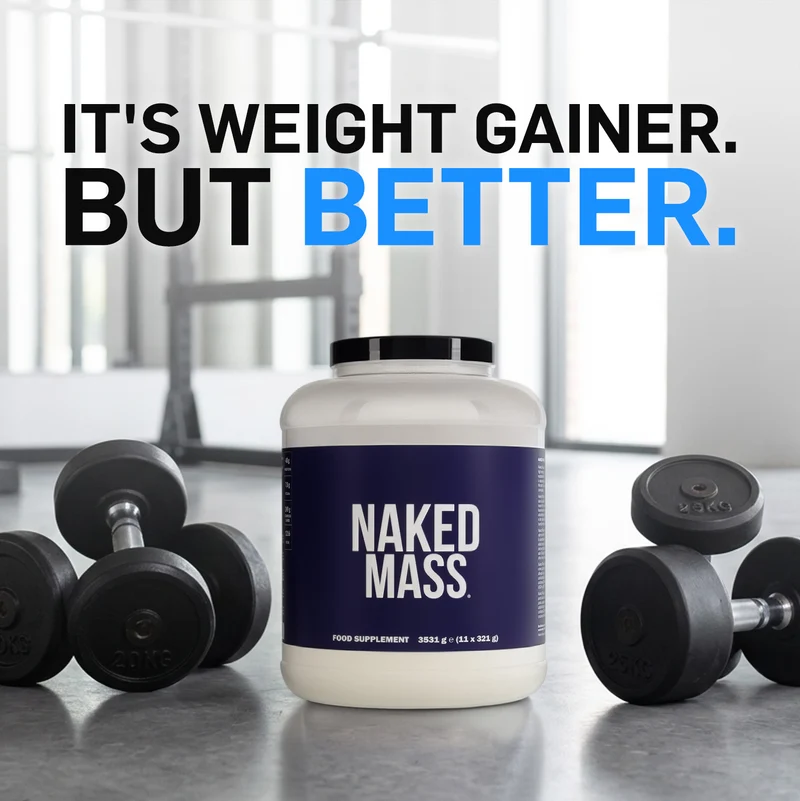 Mass Gainer Protein Supplement | Naked Mass