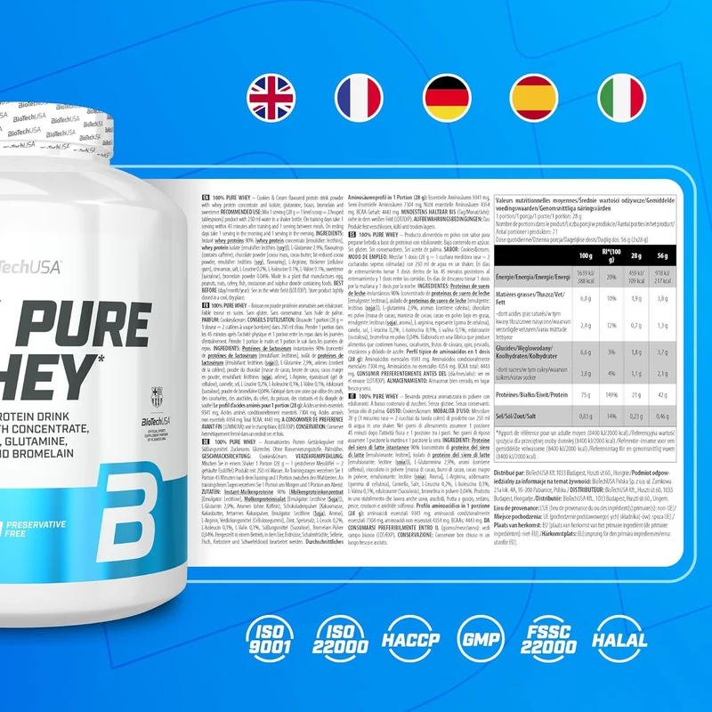 100% Pure Whey (2000g)