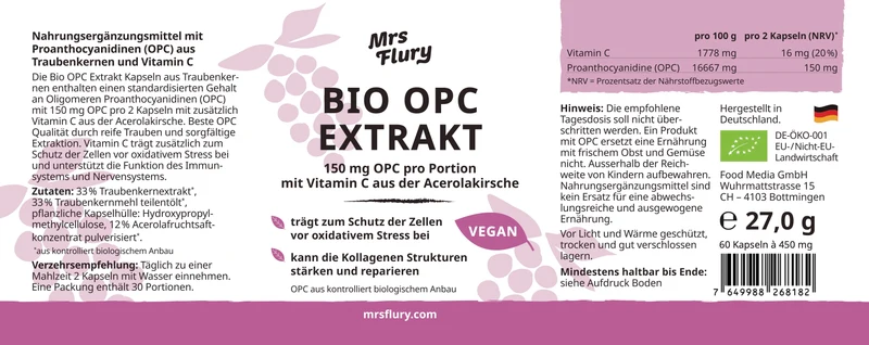 Bio OPC Extrakt Kapseln
