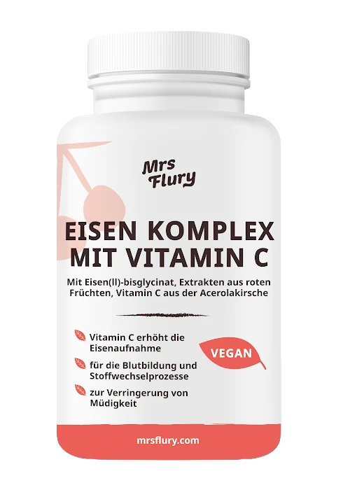 Eisen Komplex mit Vitamin C Kapseln