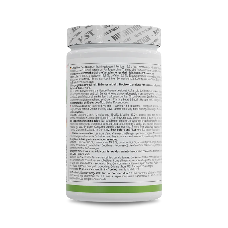 BCAA Zero 1000 g Green Apple
