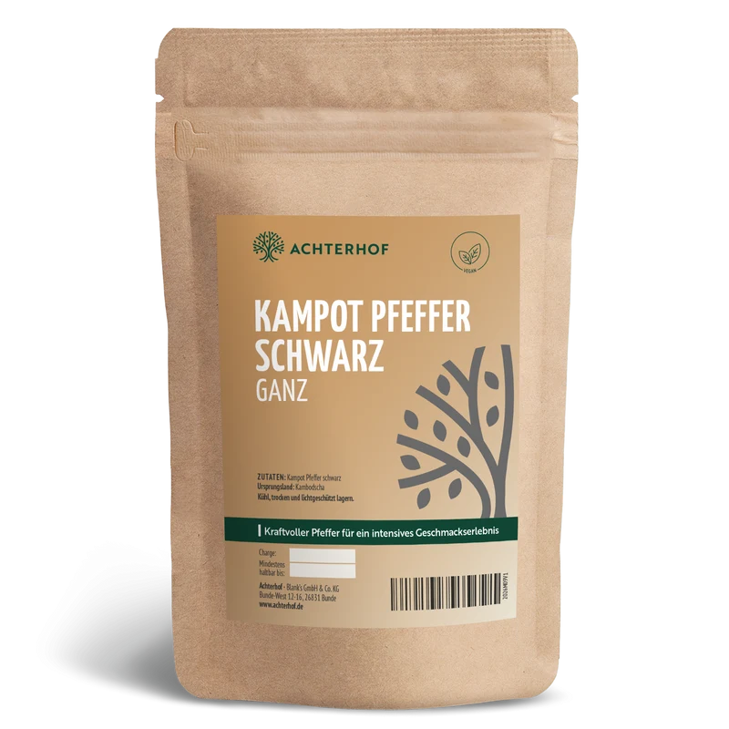 Kampot Pfeffer schwarz ganz (100g)