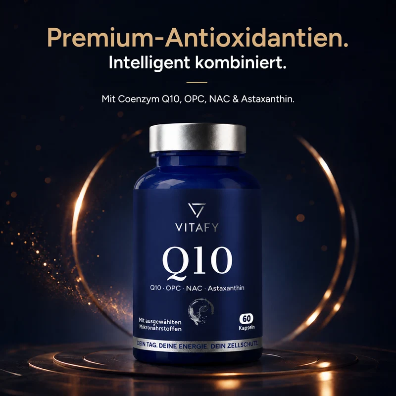 Q10 Zellschutz Komplex mit OPC, NAC und Astaxanthin (60 Kapseln)