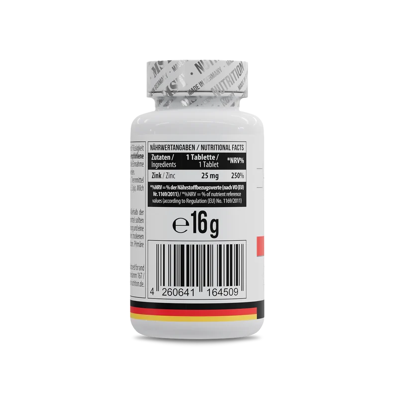 Zinc Chelate Bisglycinate 90 Tabletten