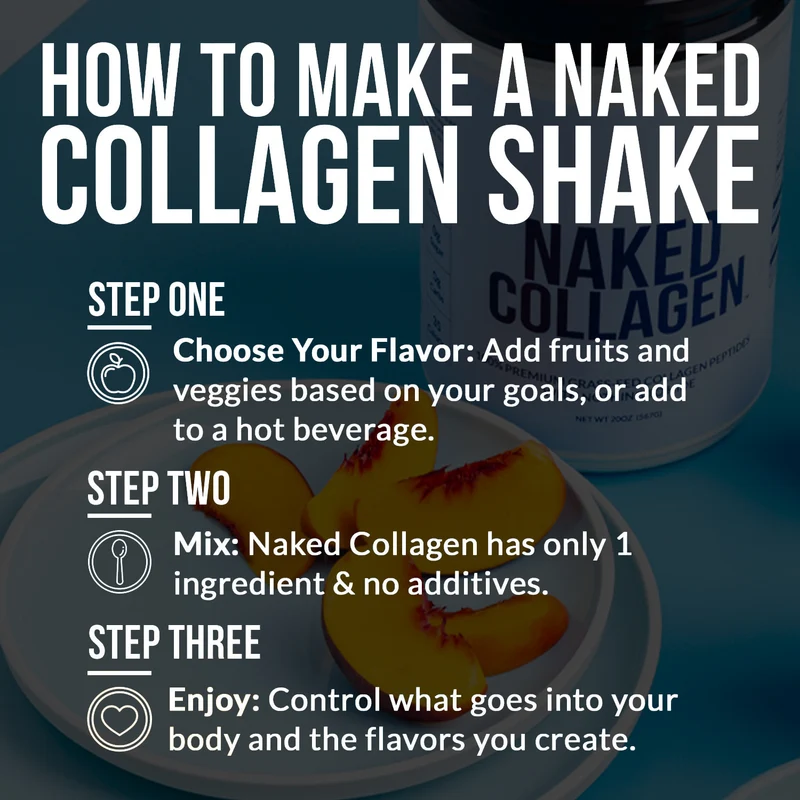Vanilla Collagen Peptides with Hyaluronic Acid | Naked Collagen Advanced - 1.3 LB