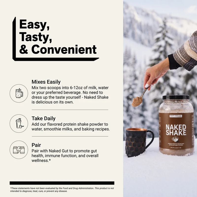 Hot Cocoa Protein Shake | Naked Shake - 30 Servings