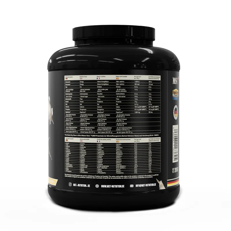 Protein Best Whey + Enzyme 2010 g Vanilla ice cream