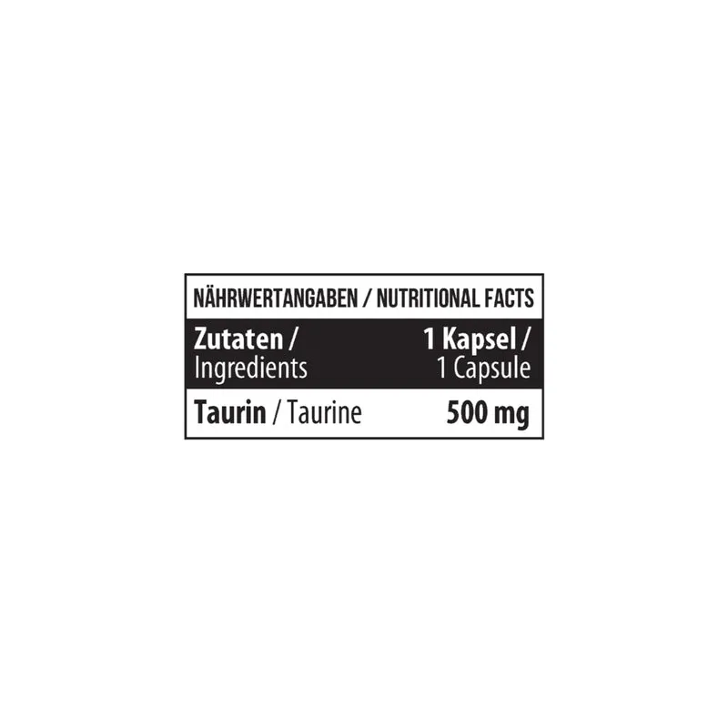 Taurine 120 Capsules