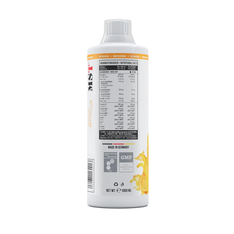 Collagen Peptides Verisol® 1000 ml Orange Juice