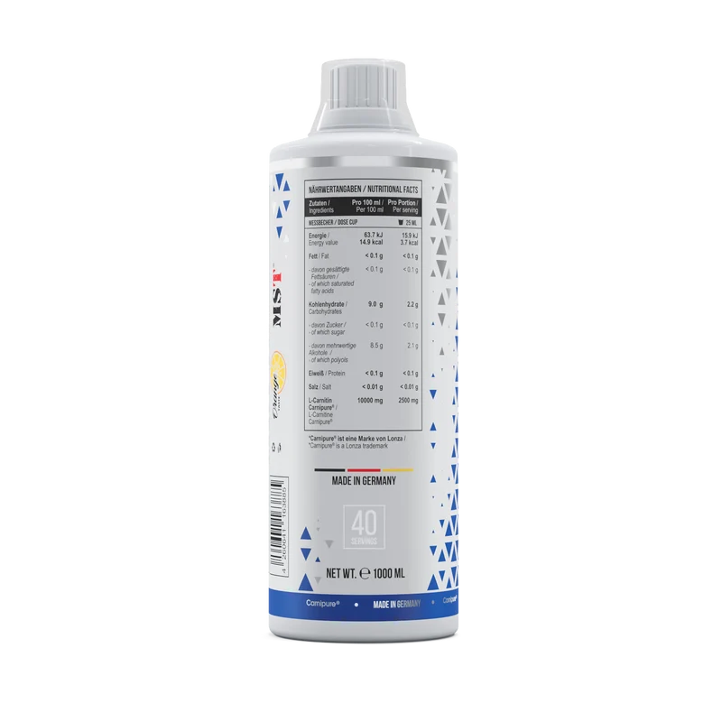 L-Carnitine 100.000 Carnipure® 1000 ml Orange
