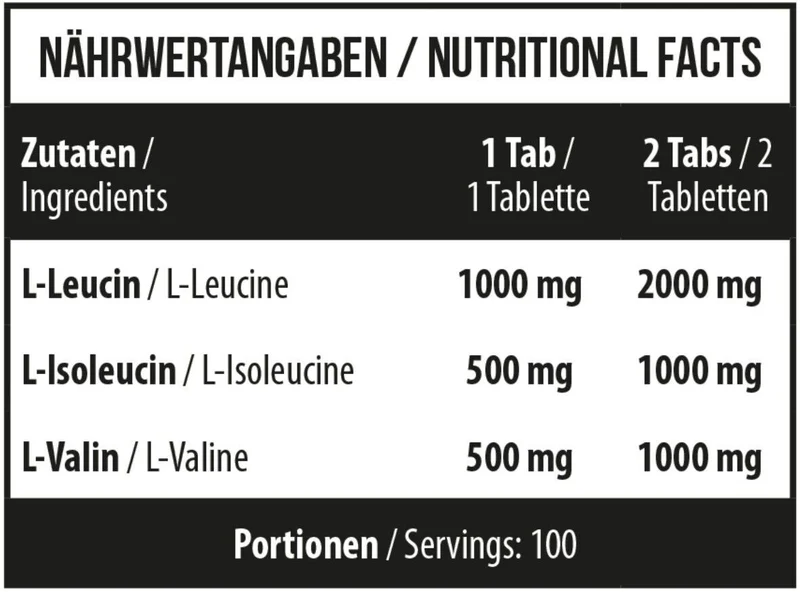 BCAA Huge 200 Tabletten