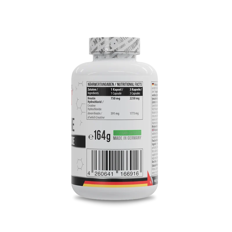 Creatine HCL 180 Kapseln