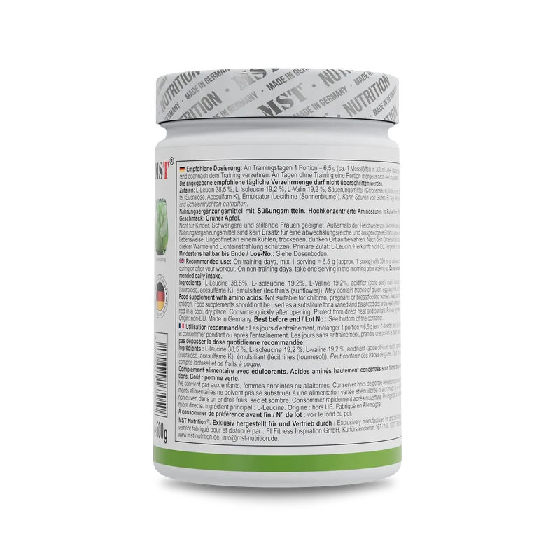BCAA Zero 500 g Green Apple