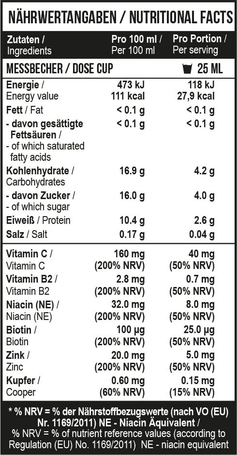 Collagen Peptides Verisol® 500 ml Orange Juice