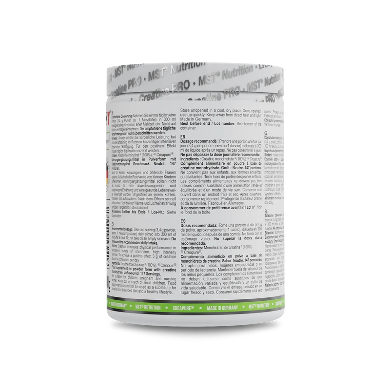 Creatine Pro Creapure® 500 g Neutral