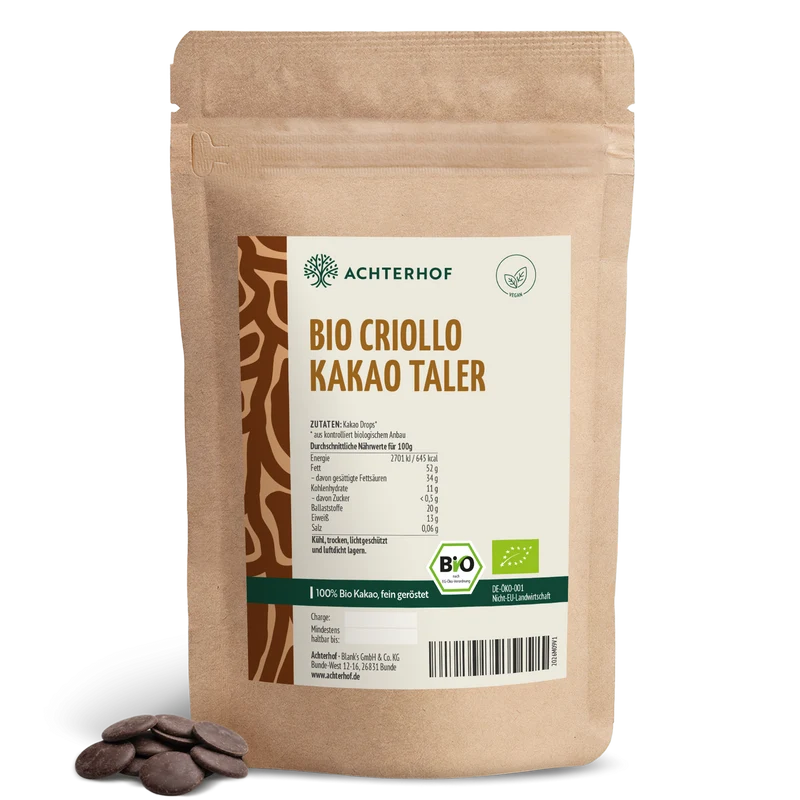Bio Criollo Kakao Taler (500g)