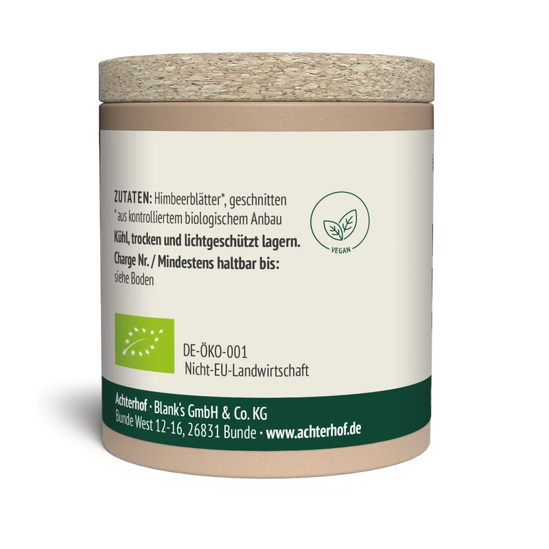 Himbeerblätter geschnitten Bio (14g)