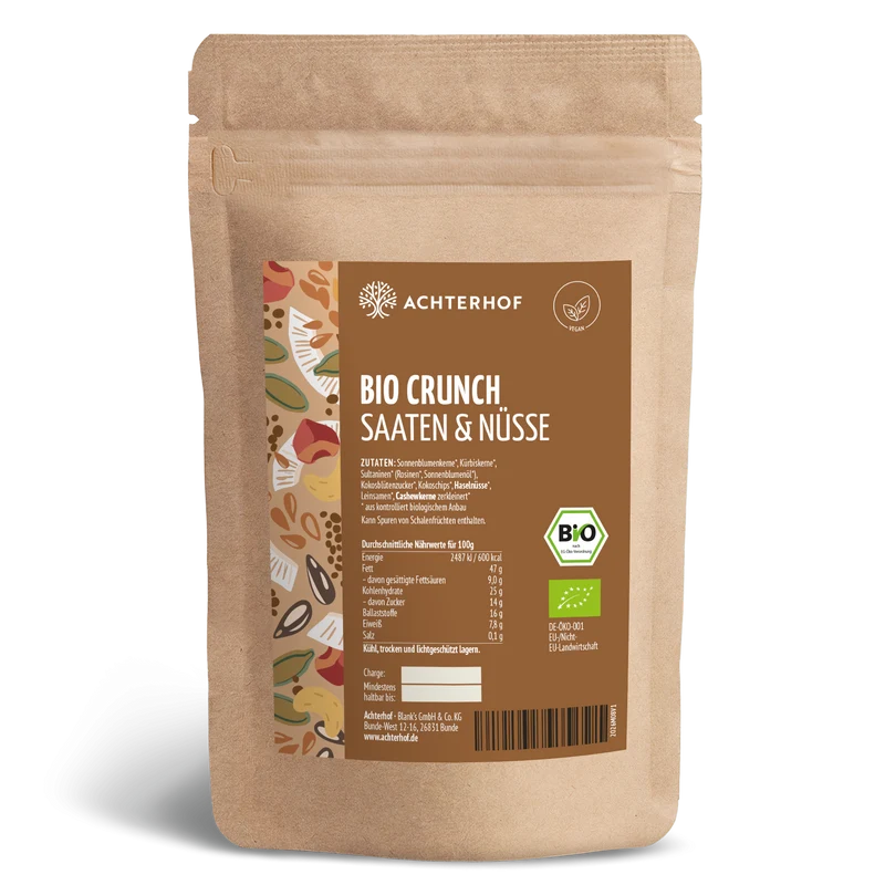 Bio Crunch Saaten & Nüsse (500g)