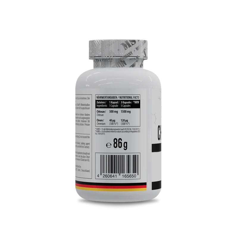Chitosan mit Chrom 120 Kapseln