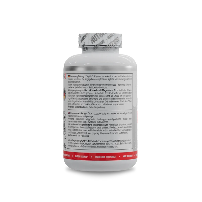 Magnesium Bisglycinate Chelate 240 Kapseln