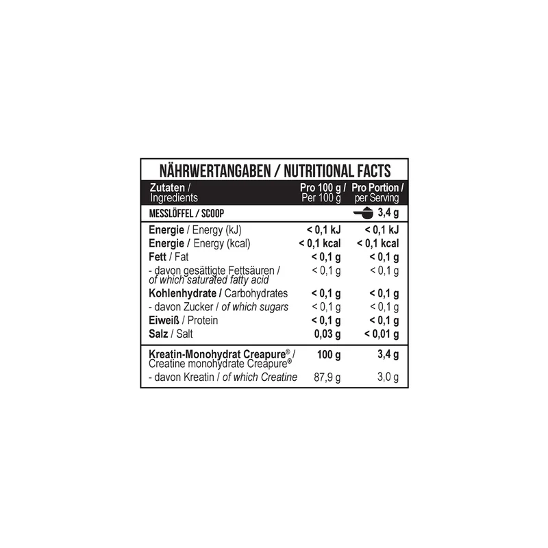Creatine Pro Creapure® 300 g Neutral