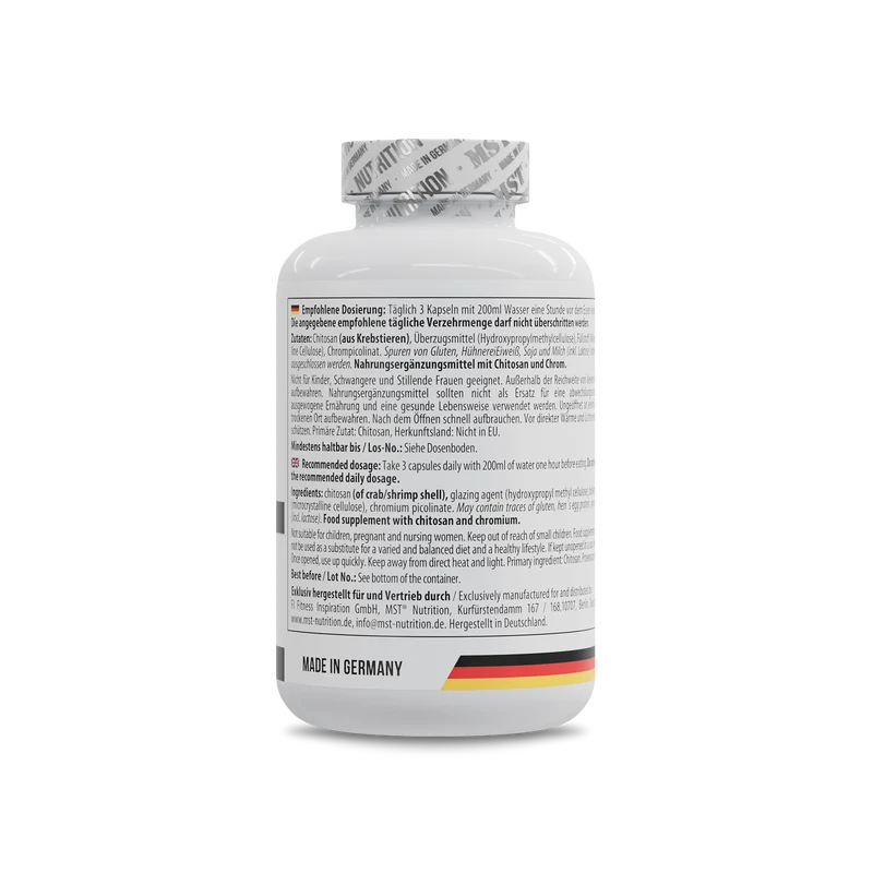 Chitosan mit Chrom 240 Kapseln