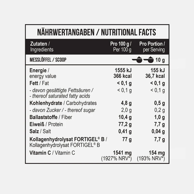 Collagen Peptides Fortigel® 300 g Orange