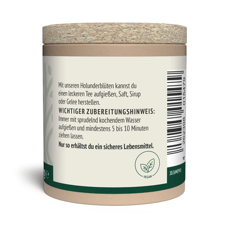 Holunderblüten geschnitten (22g)