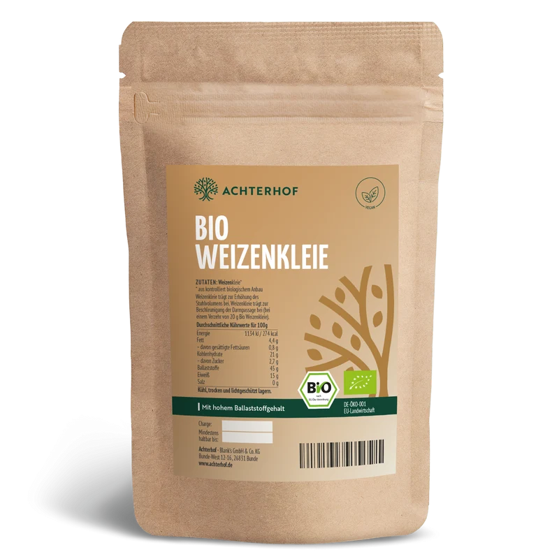 Finnische Bio Weizenkleie (500g)