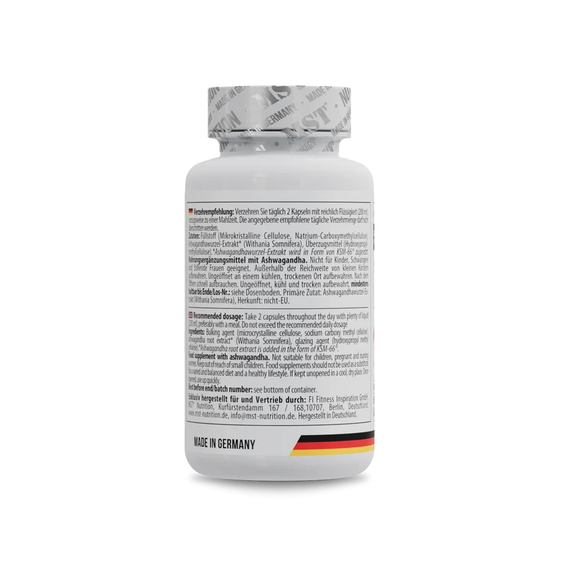 Ashwagandha KSM-66® 60 Kapseln