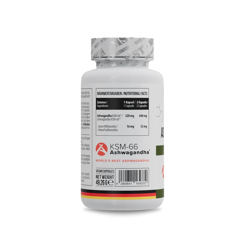 Ashwagandha KSM-66® 60 Kapseln