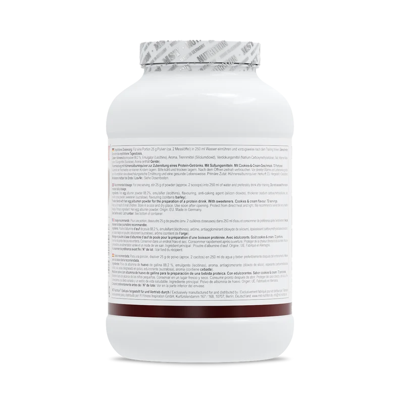 Best Egg Protein 1800 g Cookies and cream