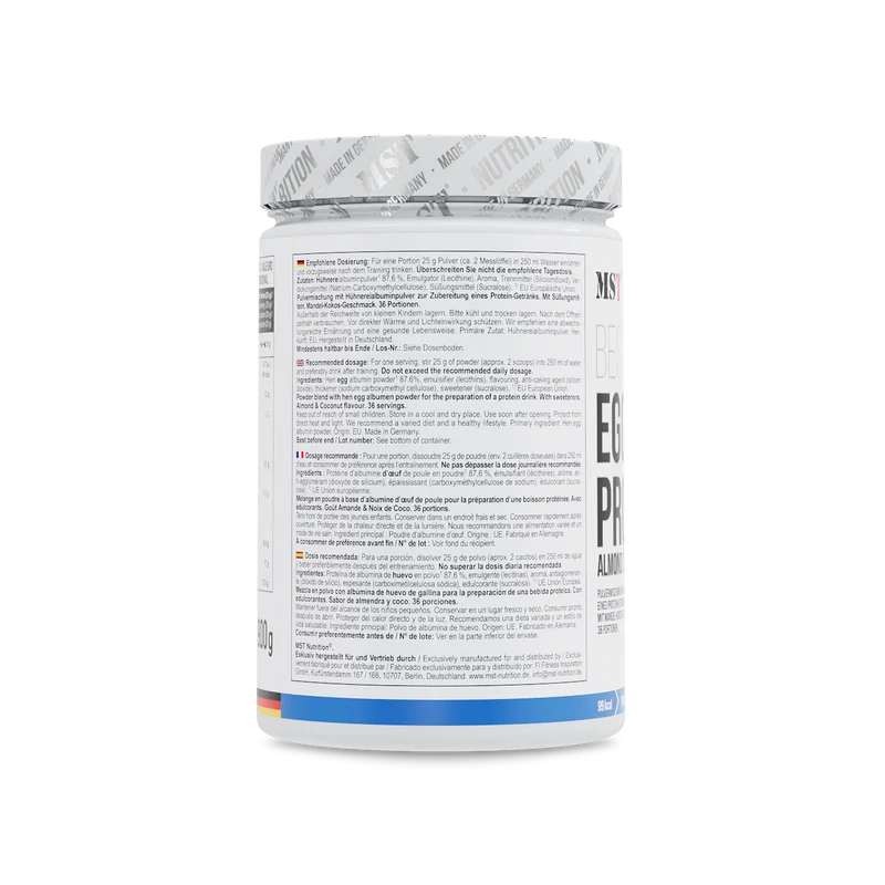 Best Egg Protein 900 g Almond Coconut