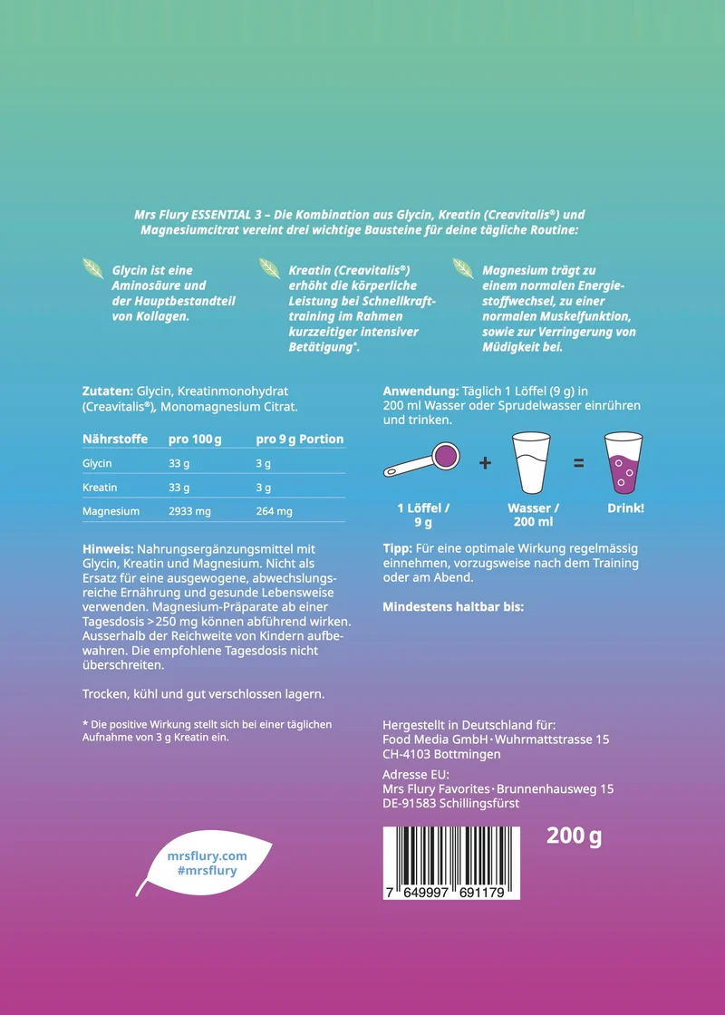 Essential 3 Pulver 200g