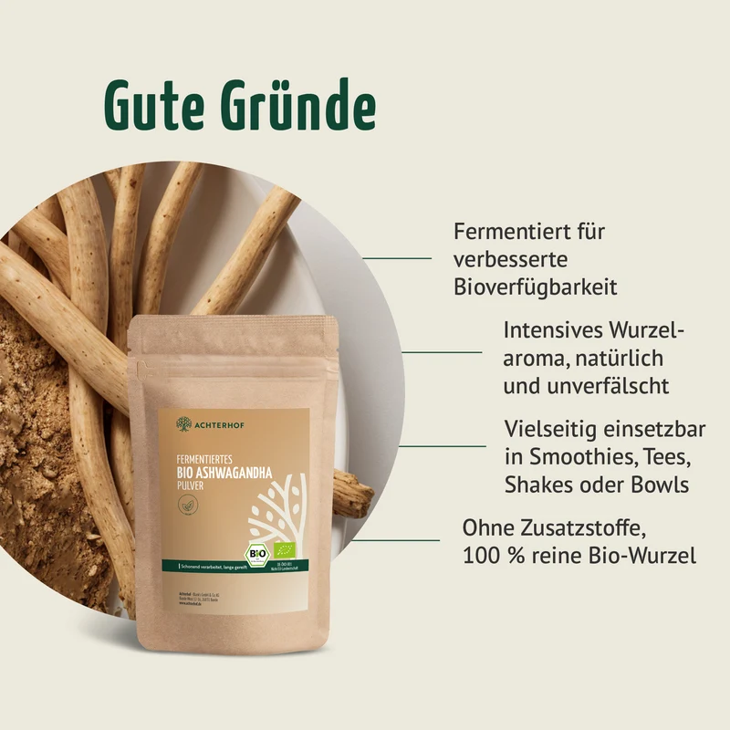 Bio Ashwagandha fermentiert (500g)