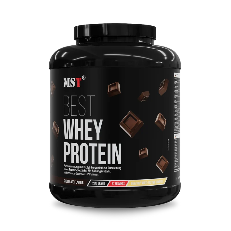 Protein Best Whey + Enzyme 2010 g Chocolate