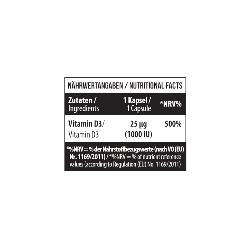 D3 1000 IU 120 softgels