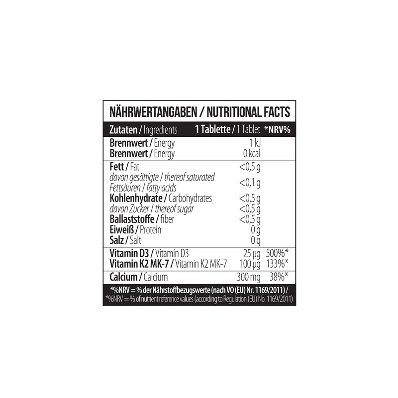 Calcium Citrate D3 K2VITAL® 60 Tab