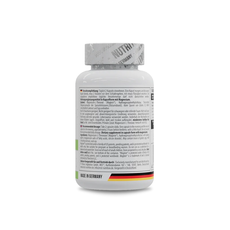 Magtein® Magnesium L-Threonate 1000 mg 60 Kapseln