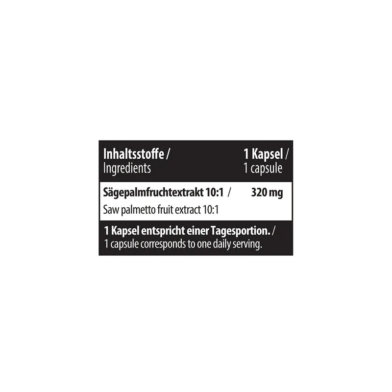 Saw Palmetto 60 kapsel