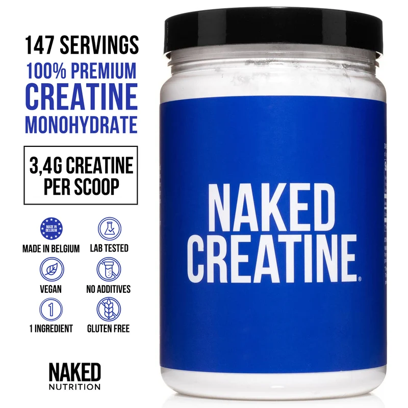 Creatine Monohydrate Powder | Naked Creatine - 500g
