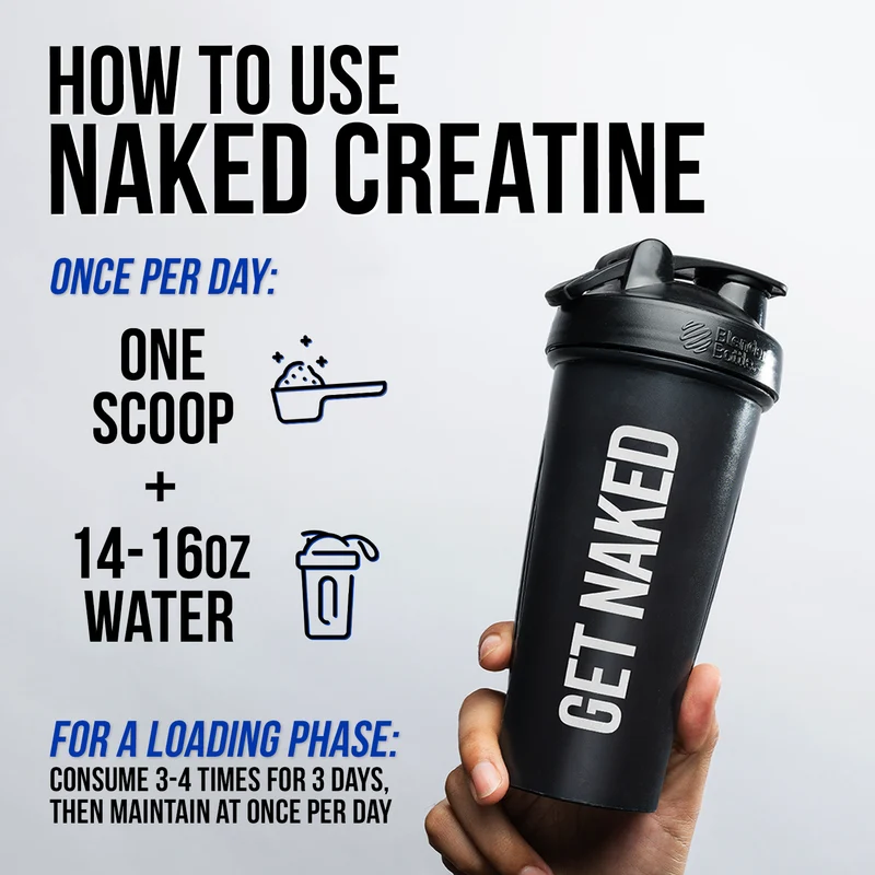 Creatine Monohydrate Powder | Naked Creatine - 500g