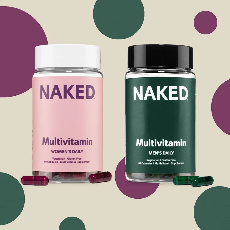 Multivitamin for Men | Naked Men's Multi - 60 Capsules