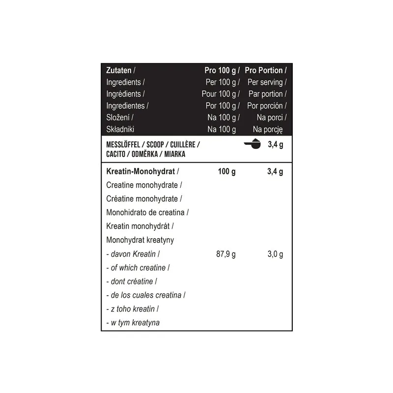 Creatine Pro Creapure® 1000 g Neutral
